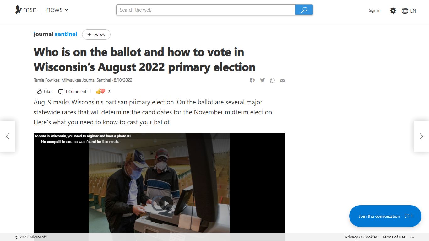 Who is on the ballot and how to vote in Wisconsin’s August 2022 primary ...
